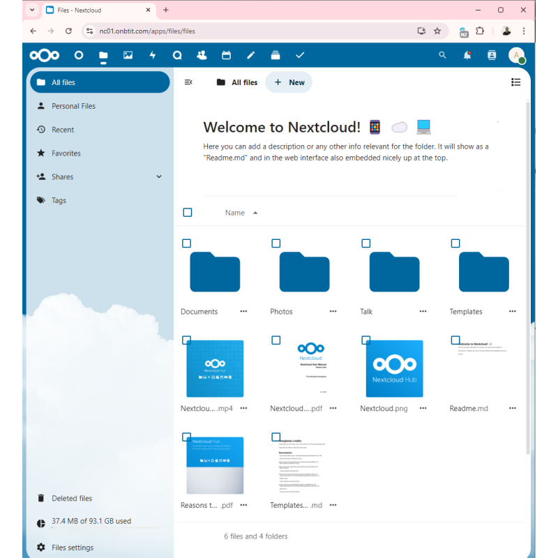 NextCloud Online File Sharing and Collaboration Suite